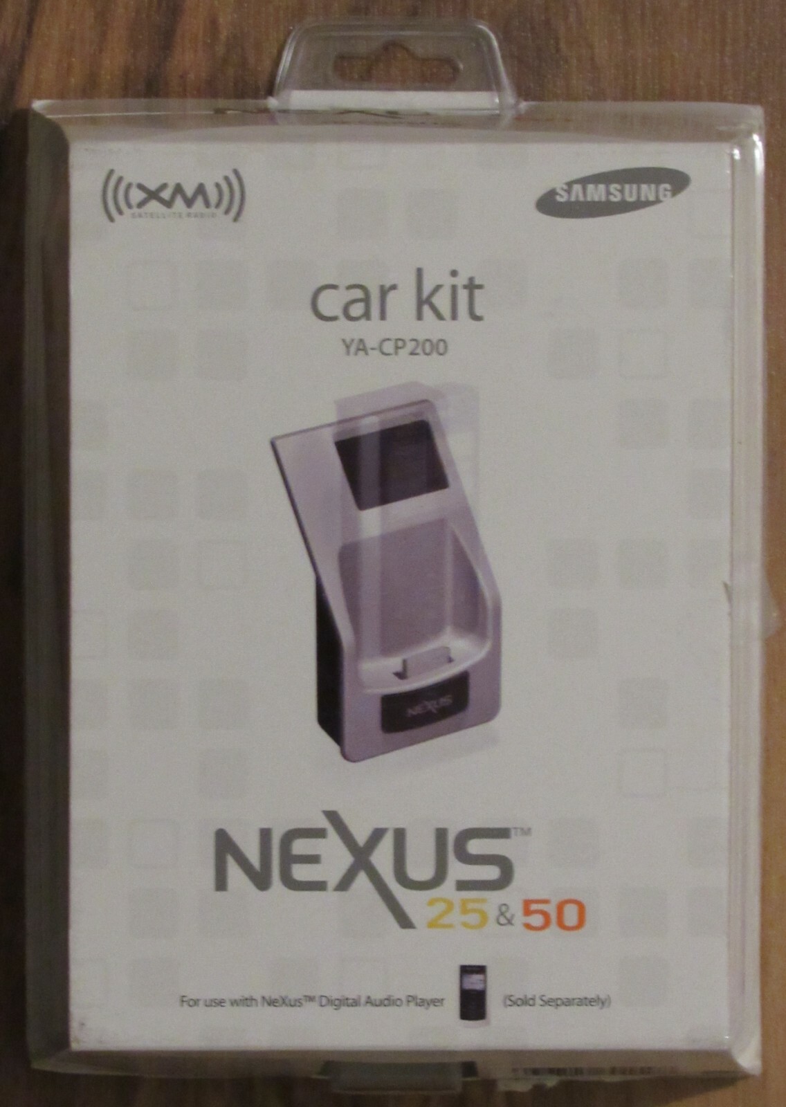 SAMSUNG NEXUS 25 XM2GO XM SATELLITE RADIO MP3 PLAYER w CAR KIT