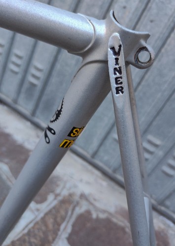 Vtg '80s Viner Special Professional Track Pista Frameset Eroica