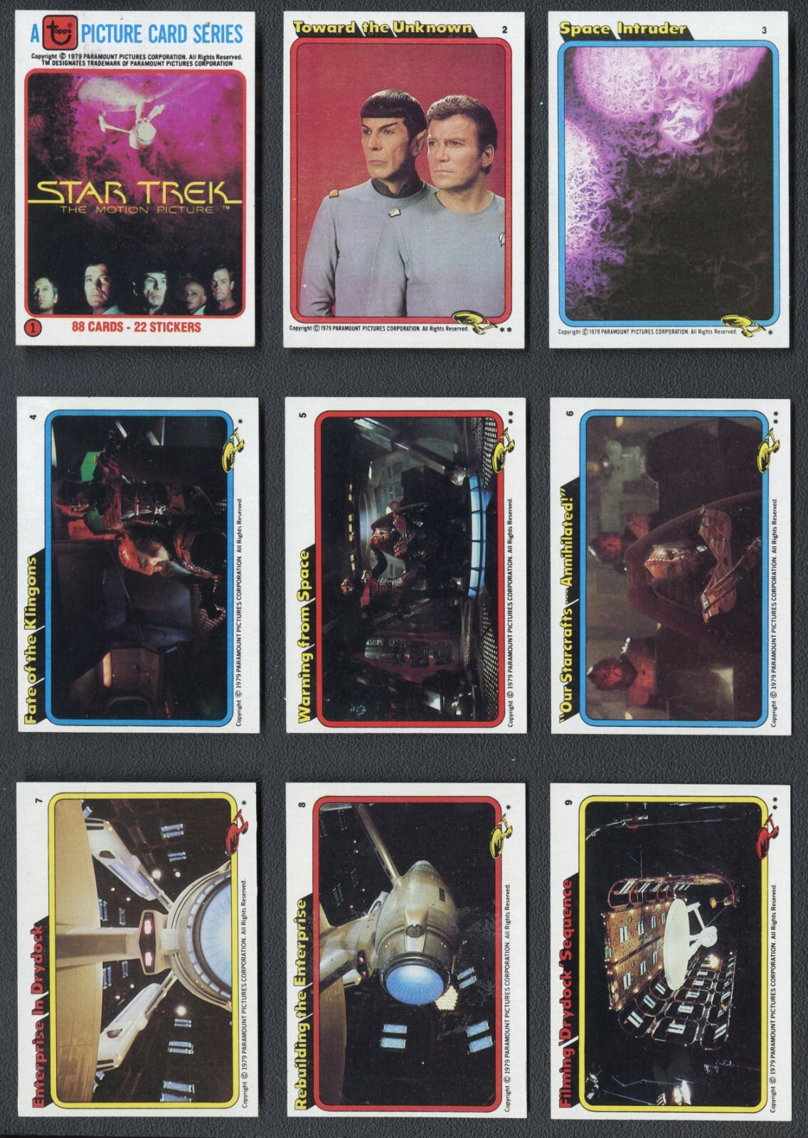 オンラインショップ w/ Cards 88 Set Complete Trek Star Topps 1979 Stickers eBay | 事務用品