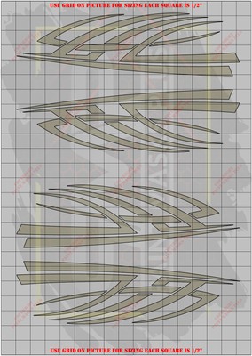 TRB4001S Tribal Speed Paint Mask Kit