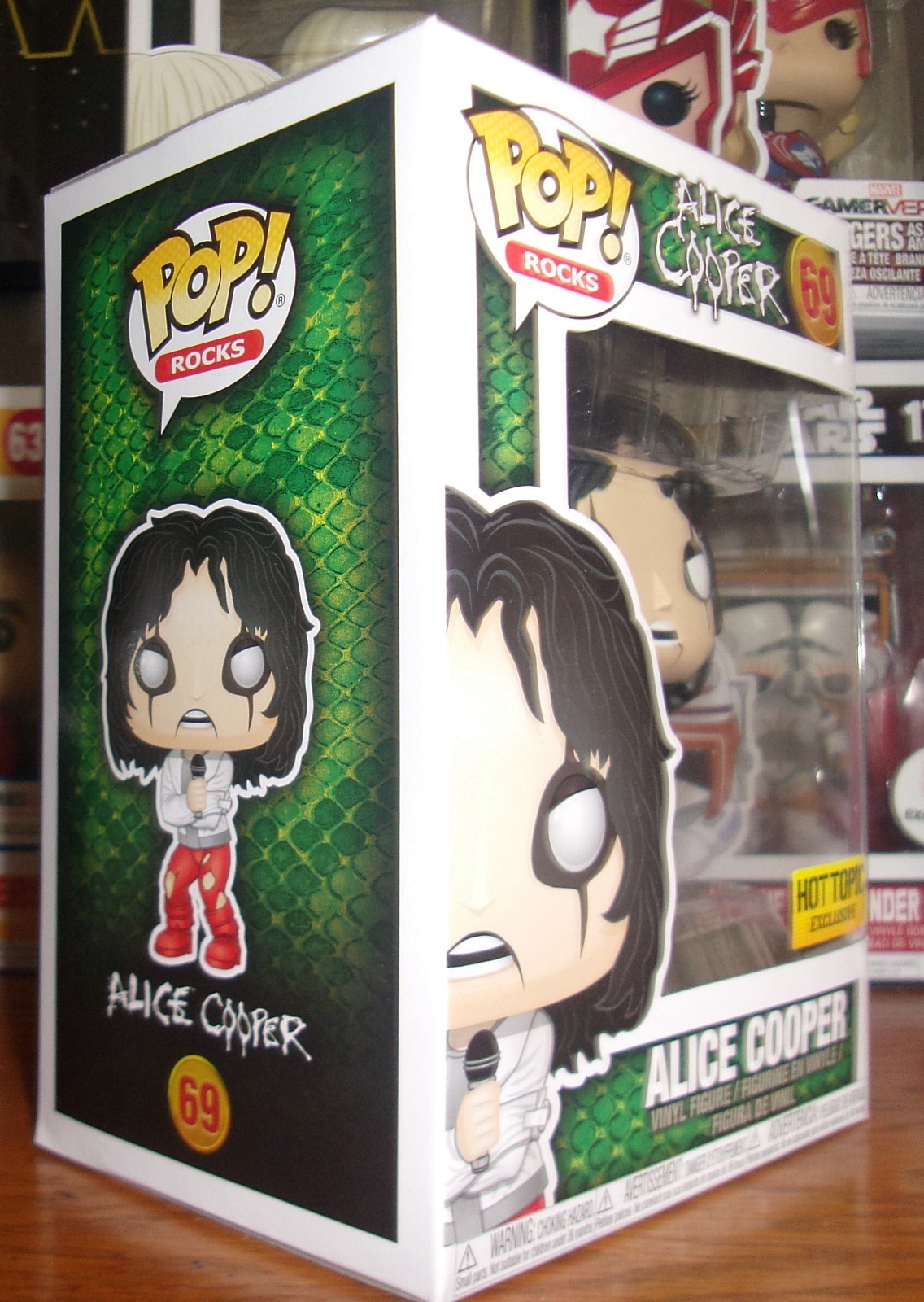 funko pop with leather jacket
