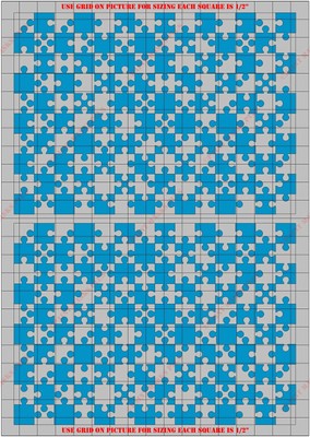 SHS9201PT Puzzle General Paint Mask/ Stencil Kit