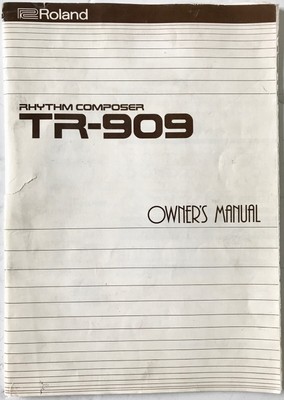 Electronic Drums Roland Tr 909