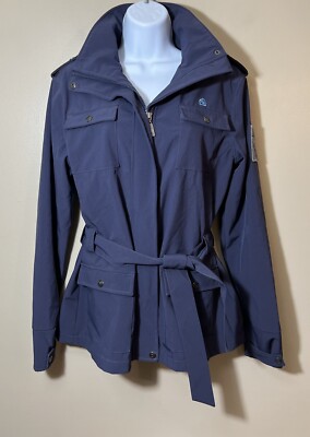 EOUS Equestrian Jacket Navy Blue Womens Size L
