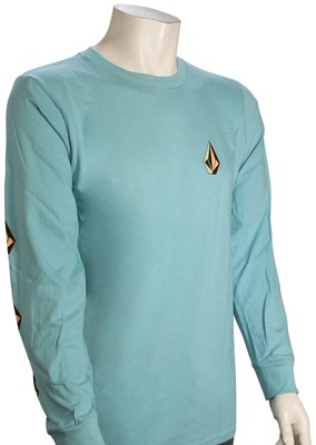

Футболка Volcom Iconic Stone LS — Cali Blue Heather — новинка, Синий