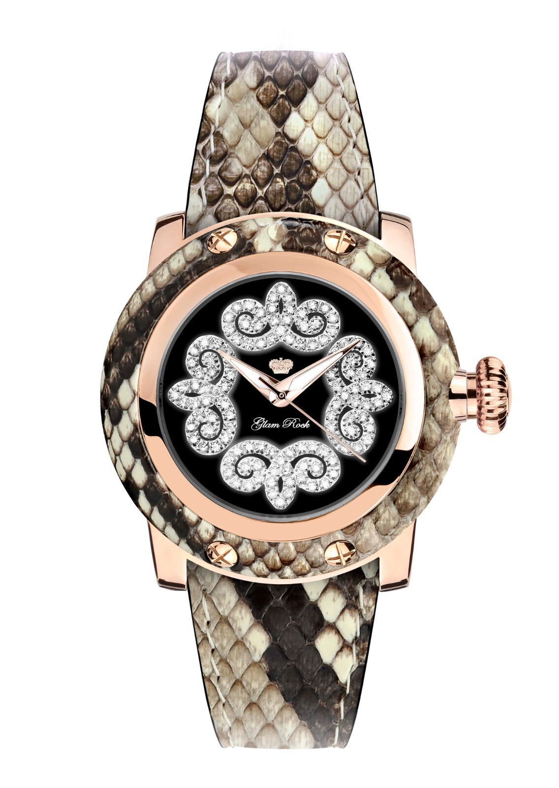 Pre-owned Glam Rock Swiss Made Lady's Palm Beach Collection