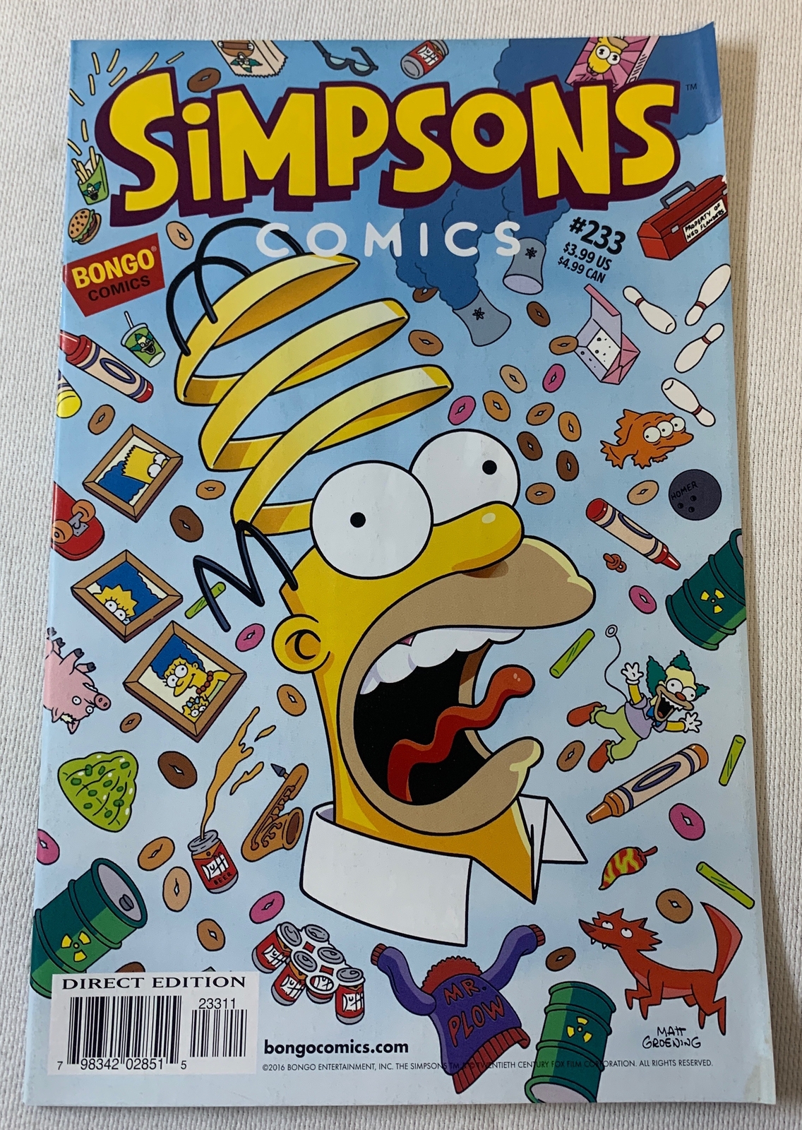 シンプソンズ コミック 創刊号 6枚セット Simpsons Comics