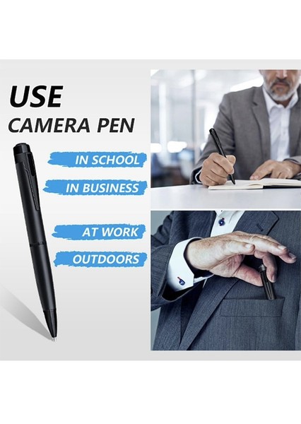 Hidden Cam Pocket Pen Camera 1080P HD 64GB Mini Video Recorder DVR Security USB - Image 89
