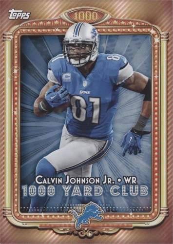 2013 Topps Calvin Johnson #2