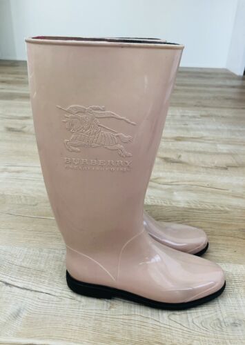 Burberry Ranger Leather Lace-Up Boots Size 36 MSRP