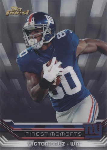 2013 Topps Finest Victor Cruz #FM-VC