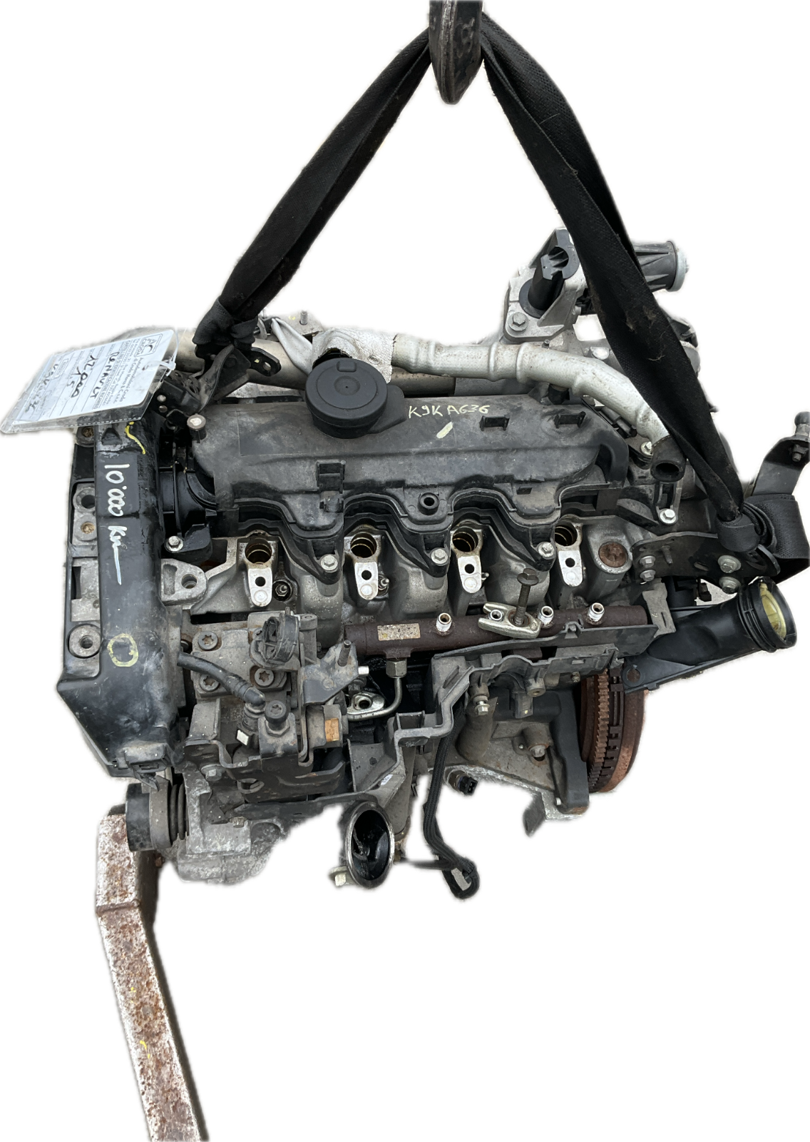 Motore RENAULT NISSAN 1.5 DCI diesel, 12000KM, codice motore K9KA636 CONTINENTAL