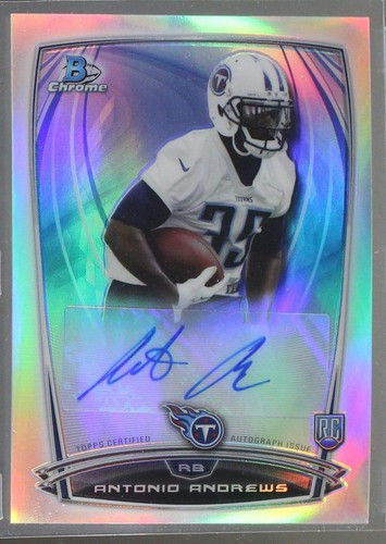 2014 Bowman Chrome Antonio Andrews #RCRA-AA