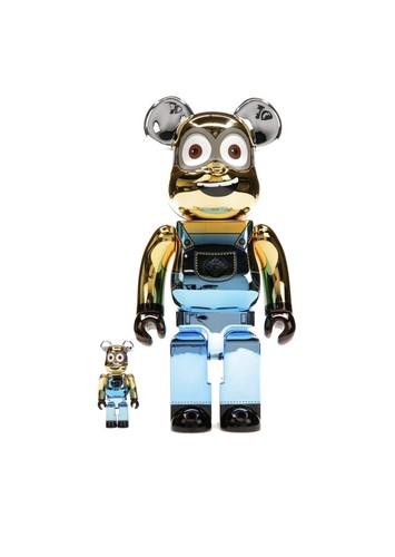 Bearbrick DAVE 100% & 400% Set CHROME Ver. | eBay