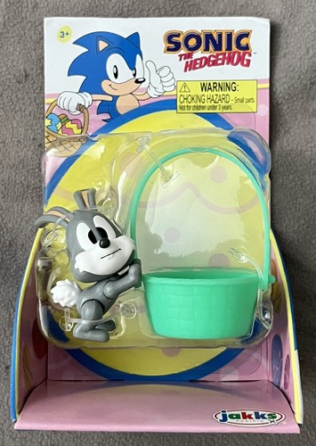 Sonic The Hedgehog Pocky With Basket 2.5” Easter Set Action Figure