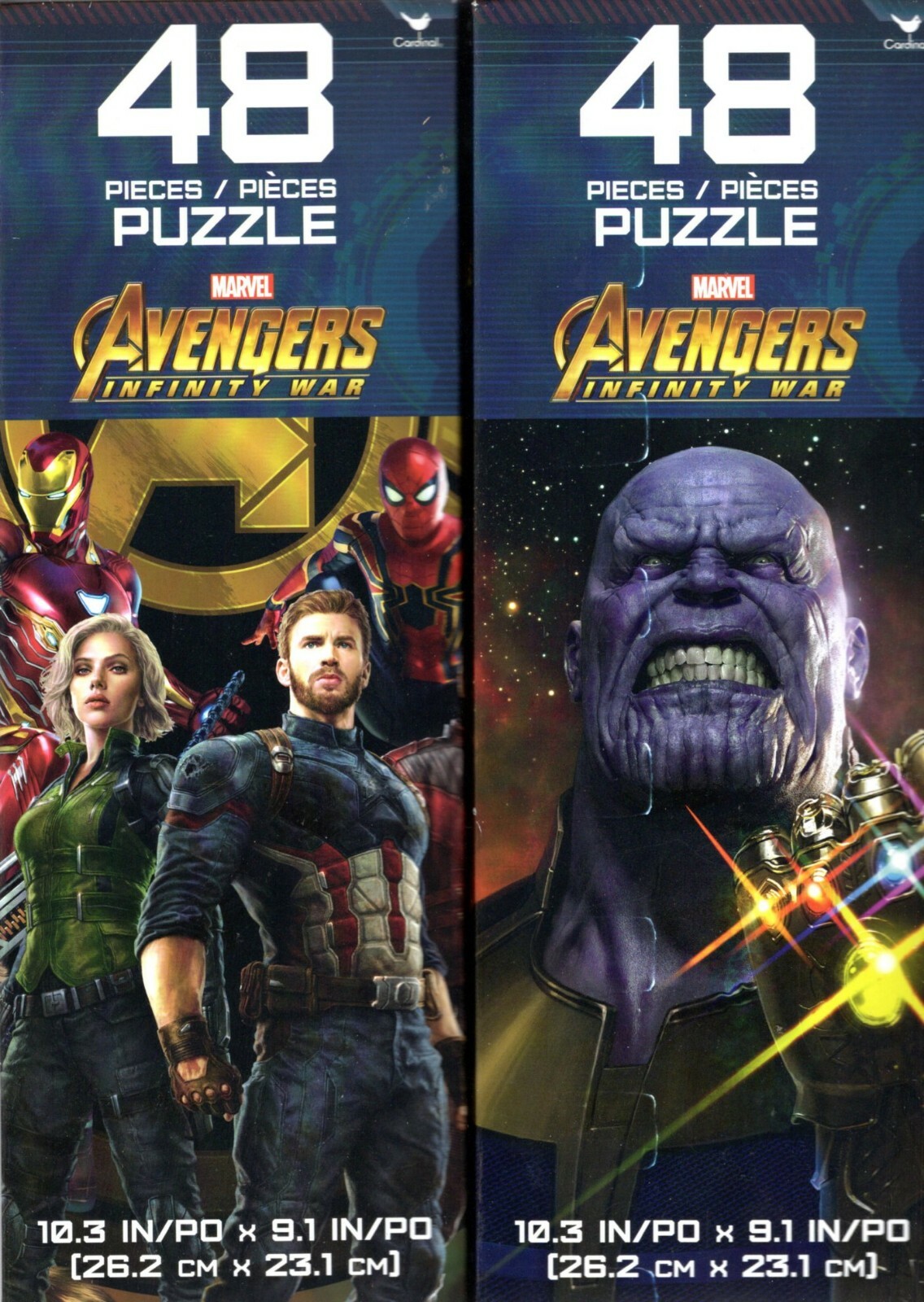 Marvel Avengers Infinity War - 48 Pieces Jigsaw Puzzle - v10 (set