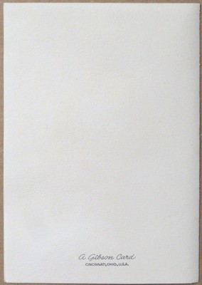 Vintage Christmas Card UNUSED MCM Pretty Winking Lady Starburst Hat Mittens