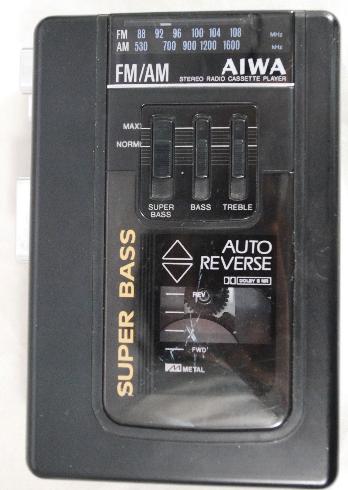 Tragbare Aiwa Kassettenspieler