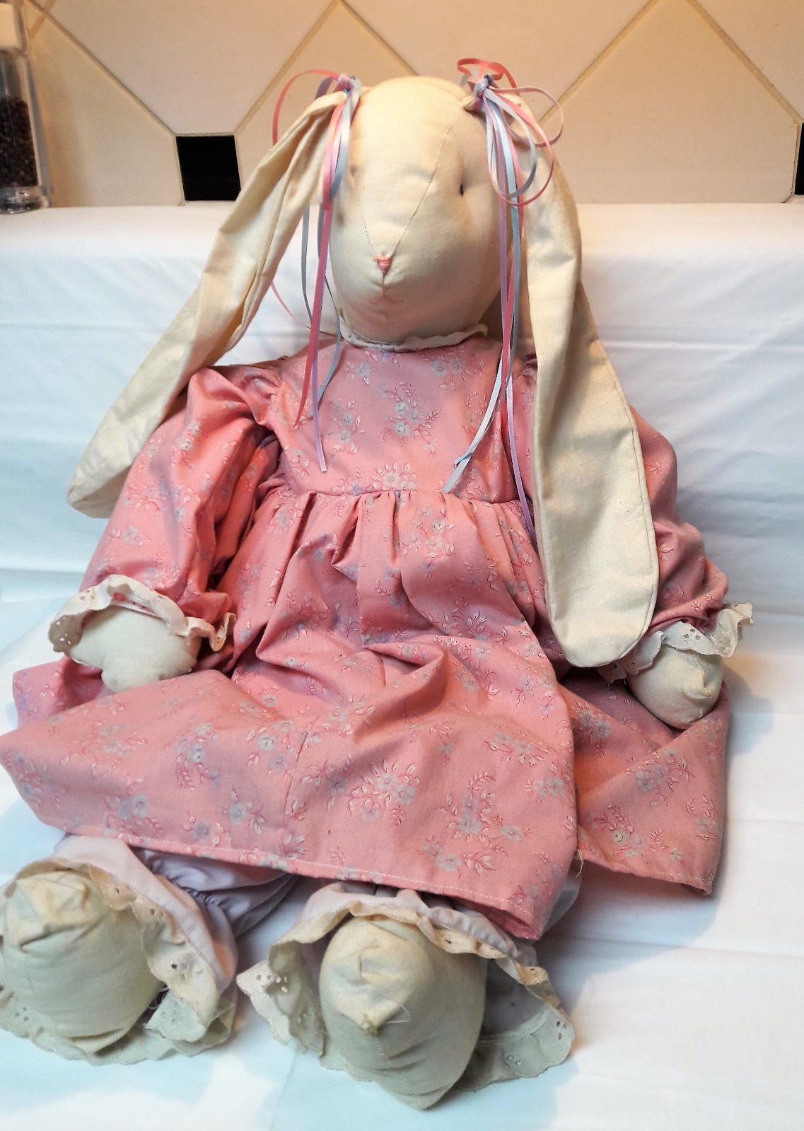 Hand Crafted Stuffed Bunny Rabbit * 25