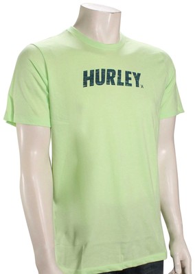 Футболка Hurley Everyday Washed Fastlane Push Thru — ярко-зеленая — новинка