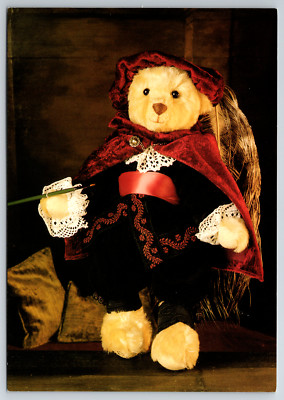 Continental Mirja De Vries Teddy Bears Night Watch Art Vintage Postcard