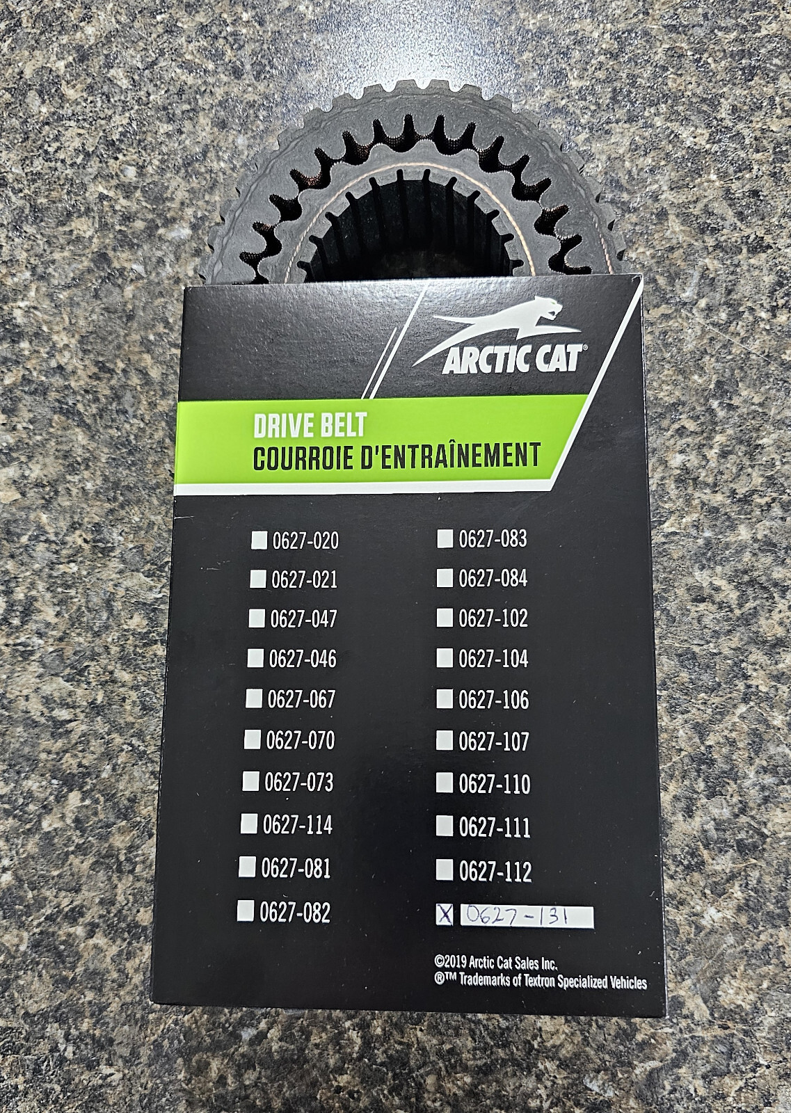 Arctic Cat Snowmobile Drive Belt - 0627-131 | 24 M/ZR/Riot Arctic Cat Snowmobile Drive Belt - 0627-131 | 24 M/ZR/Riot