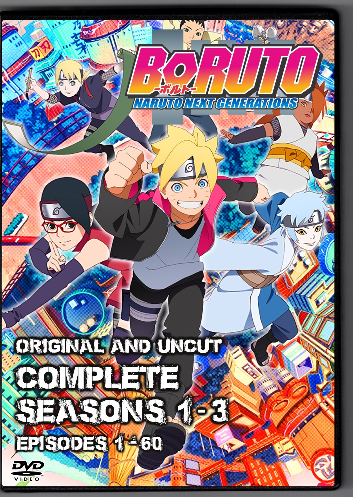 Boruto : Naruto Next Generations Episodes 1 - 60 English Dubbed Anime DVDs Boruto : Naruto Next Generations Episodes 1 - 60 English Dubbed Anime DVDs