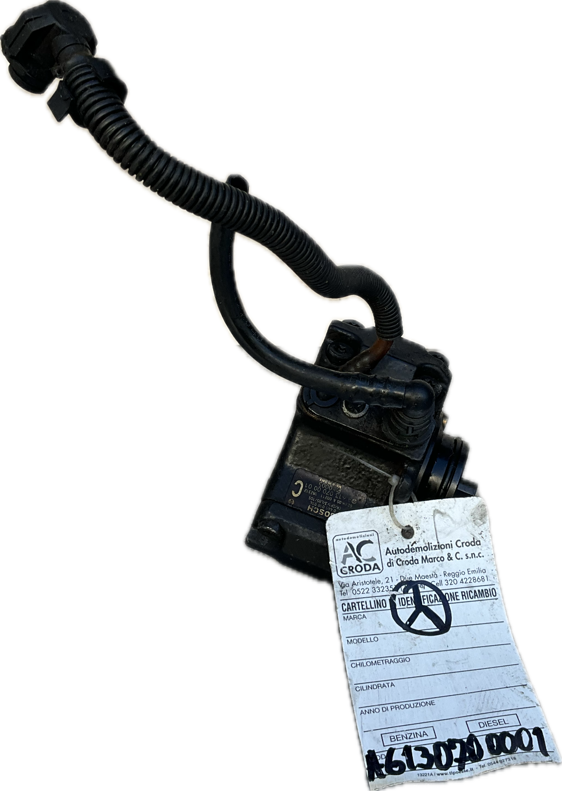 Pompa iniezione per modello MERCEDES CHRYSLER codice ricambi a6130700001