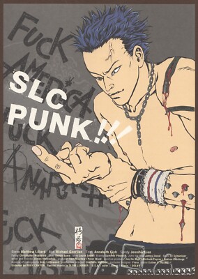 SLC Punk! 1998 RARE mini poster Chirashi flyer James Merendino Japan