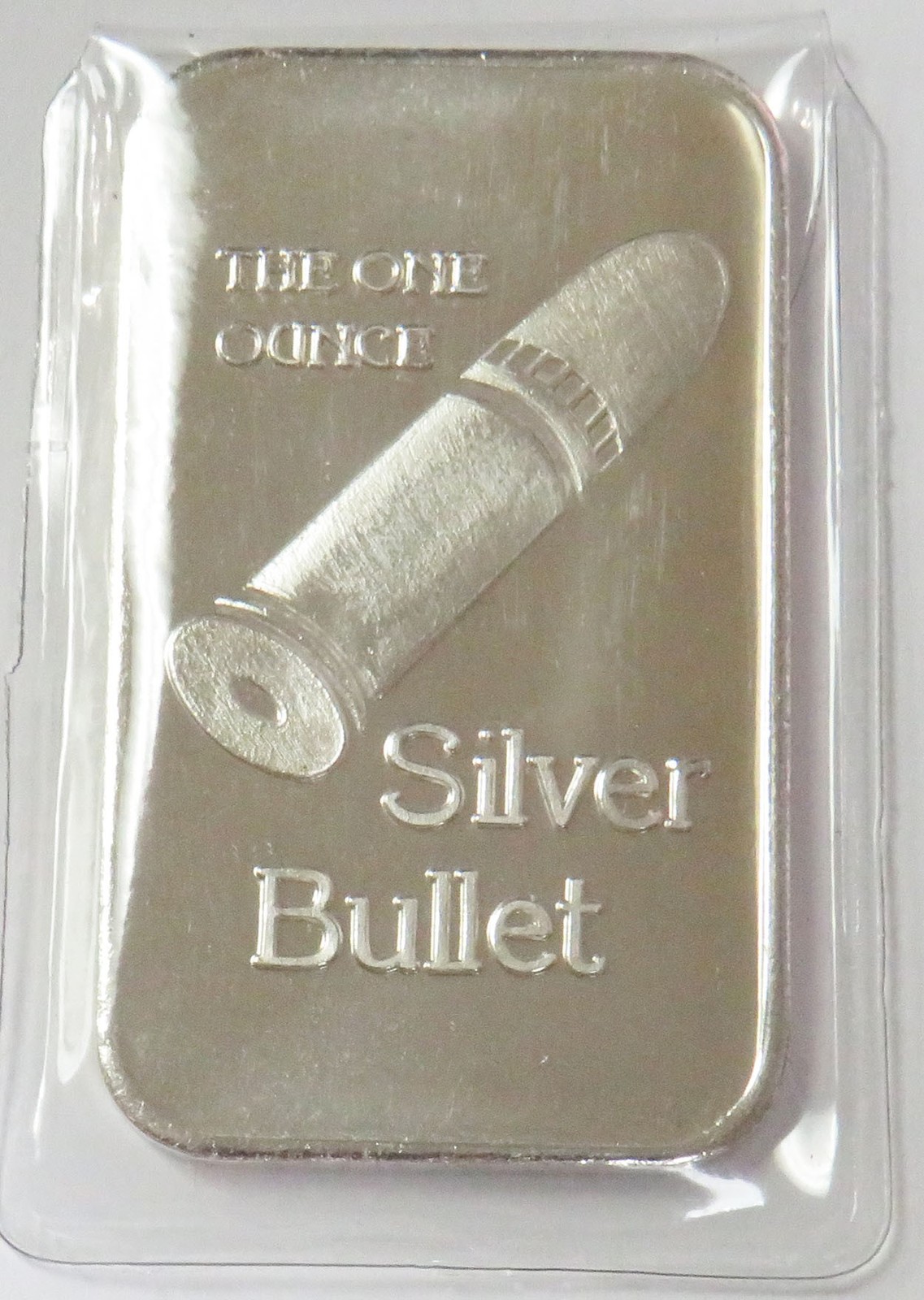 1970's SILVER BULLET 1 OZ SILVER ART BAR | eBay