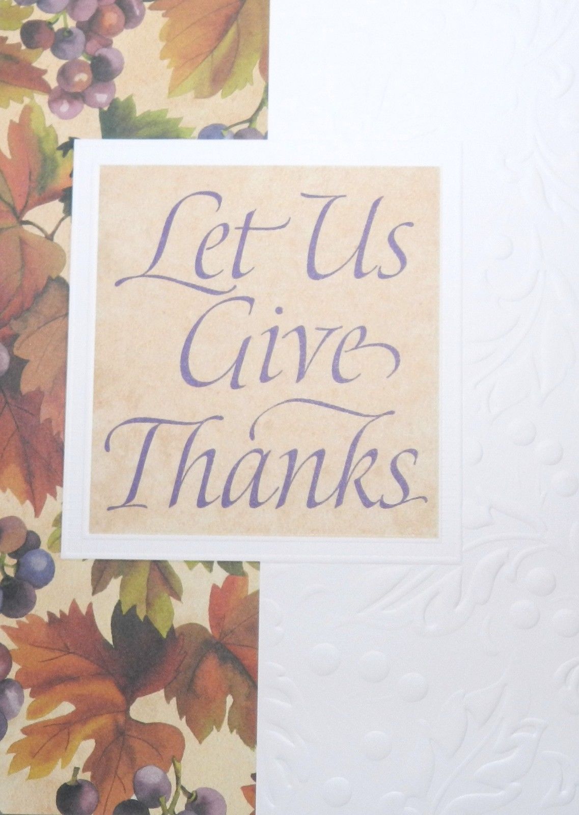 Tarjeta de felicitación Papyrus Acción de Gracias