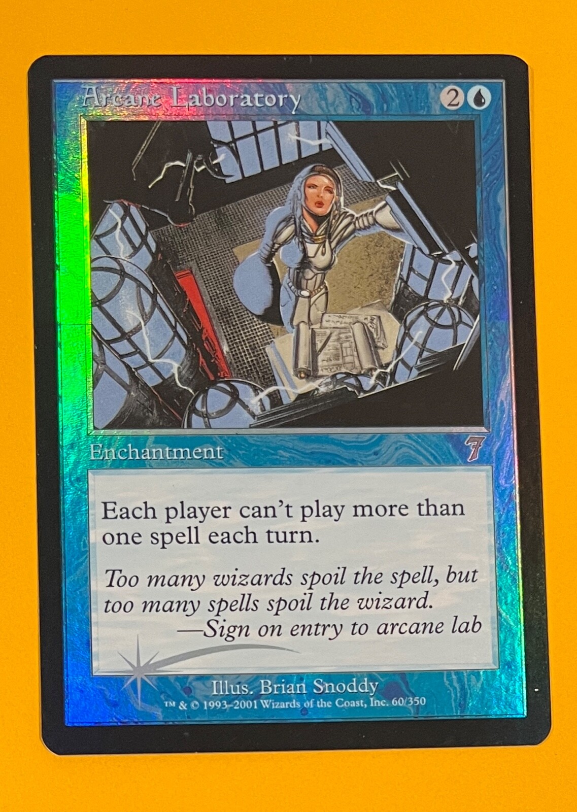 秘儀の研究室/Arcane Laboratory》[7ED] 青U | 日本最大級 MTG