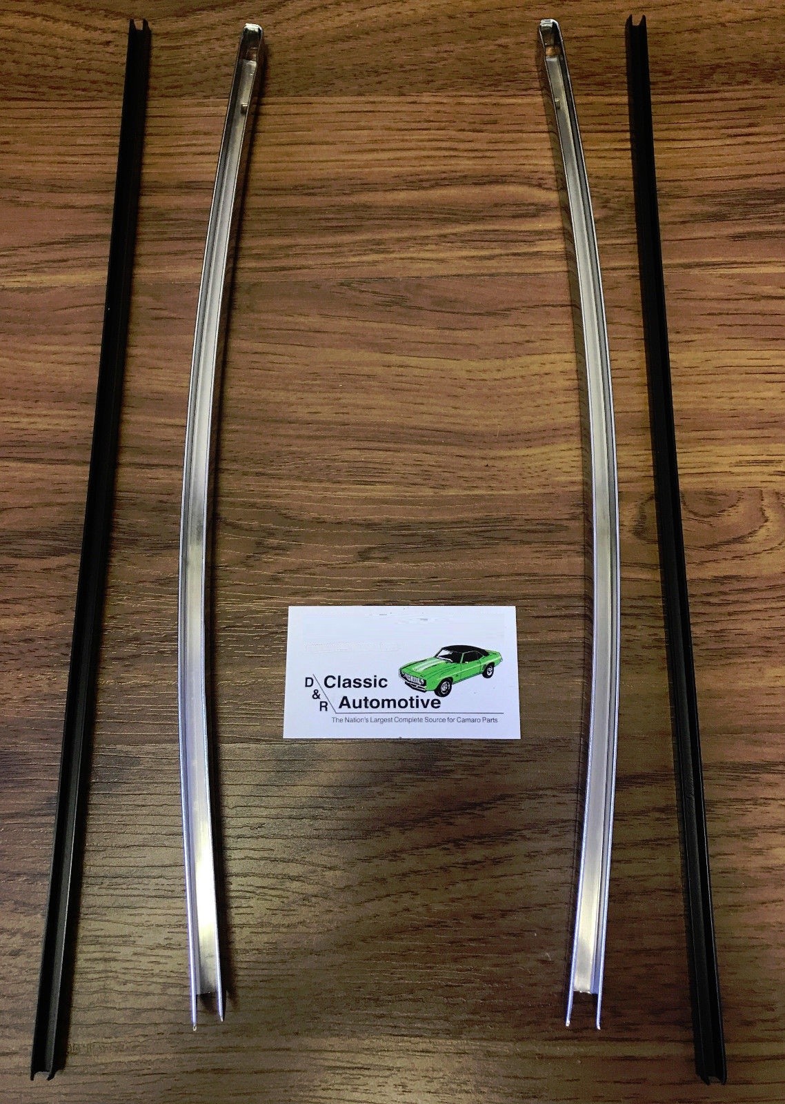 Quarter Window Vertical Chrome 6872 2dr Coupe And Convertible Sash