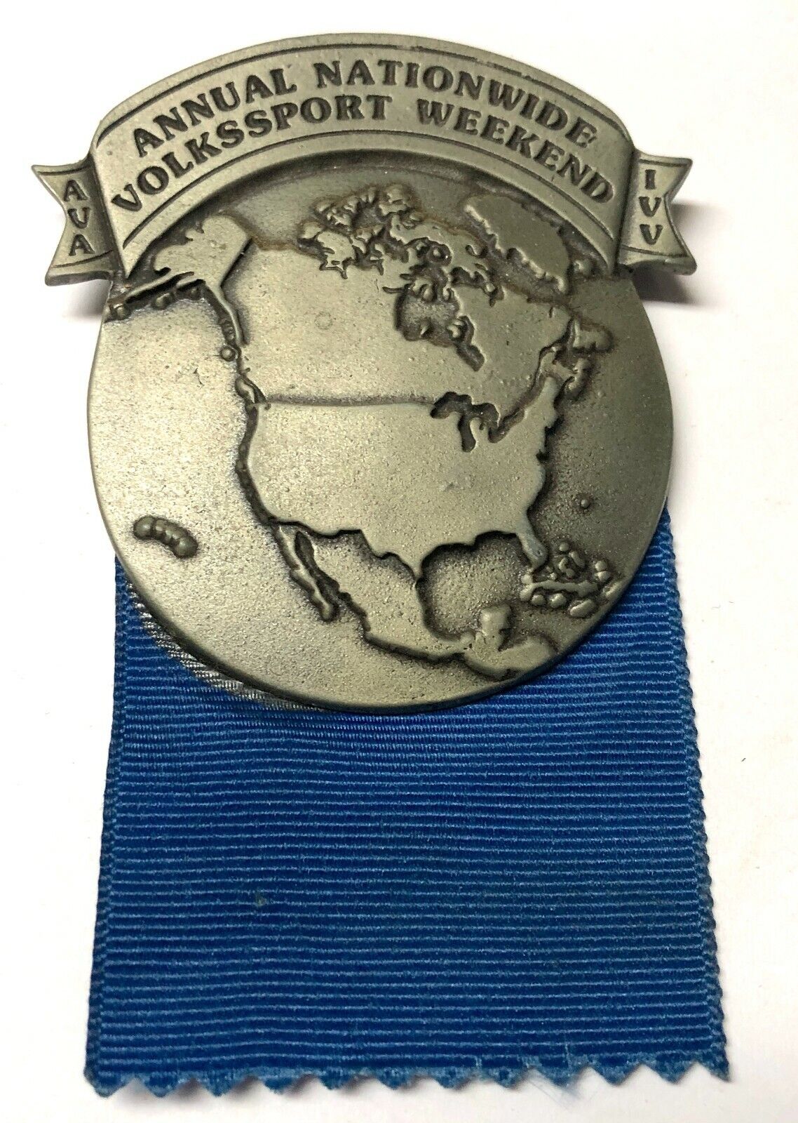 Missouri AVA IVV Volksmarch Medal Award Hiking Trekker Volkssp...