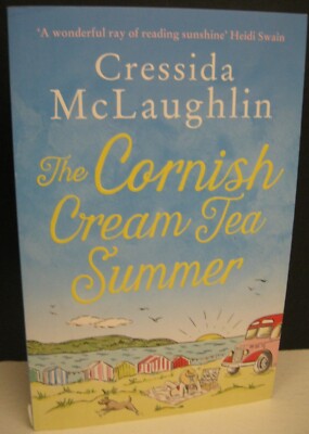 THE CORNISH CREAM TEA SUMMER BY CRESSIDA McLAUGHLIN   SOFTCOVER BOOK 2020 NEW!!!