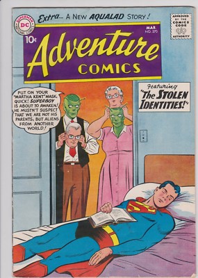 ADVENTURE COMICS # 270  FN+  SUPERBOY, CONGORILLA & AQUAMAN, 2ND AQUALAD 1960 