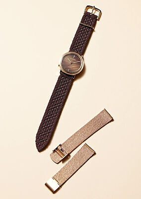 Pre-owned Citizen Brown Womens Analogue Watch L Ambiluna Collection Em1003-48x