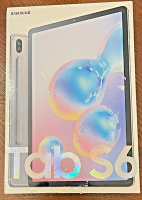 Samsung Galaxy Tab S6 256GB, Wi-Fi, 10.5 in - Mountain Gray - Excellent