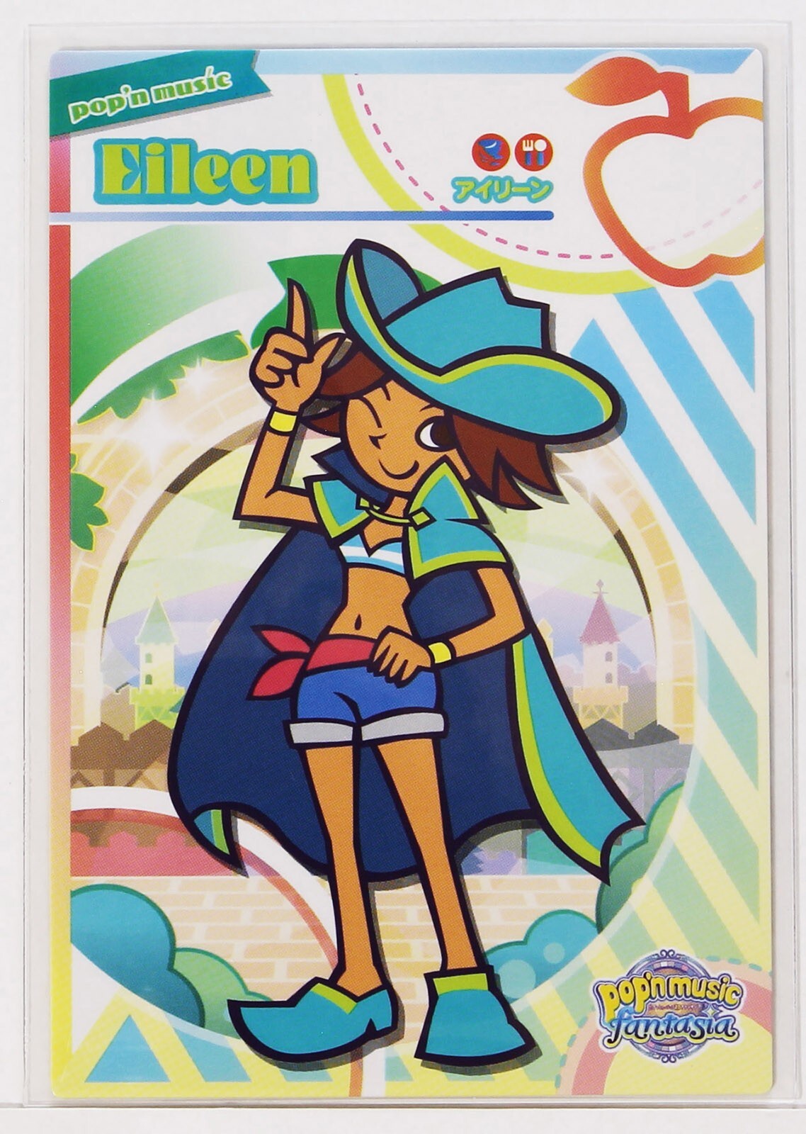 Pop'n Music Card PG20N003 Jennifer KONAMI Japan Game