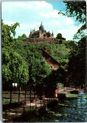 Wernigerode Castle in the Harz Mountains, Wernigerode, Germany Postcard