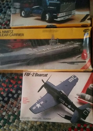 Lot of 8 Italeri Testors Military Planes Truck Model Kit   Sealed Unopened