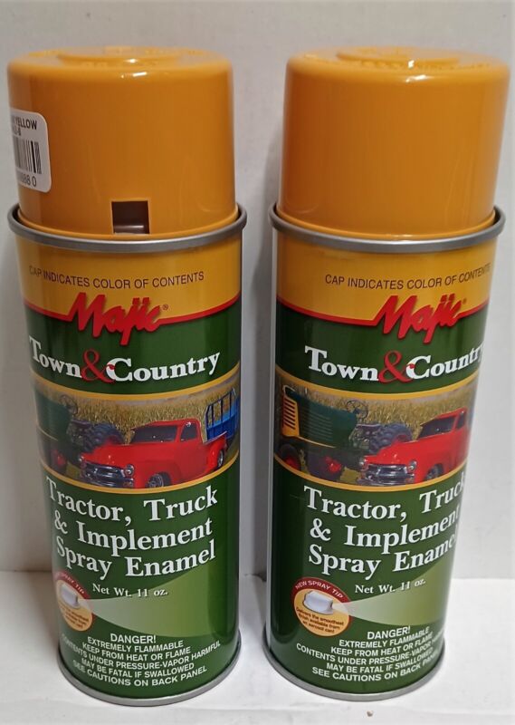 2 Cans Spray Paint for Caterpillar CAT Loader Dozer Excavator also King Kutter