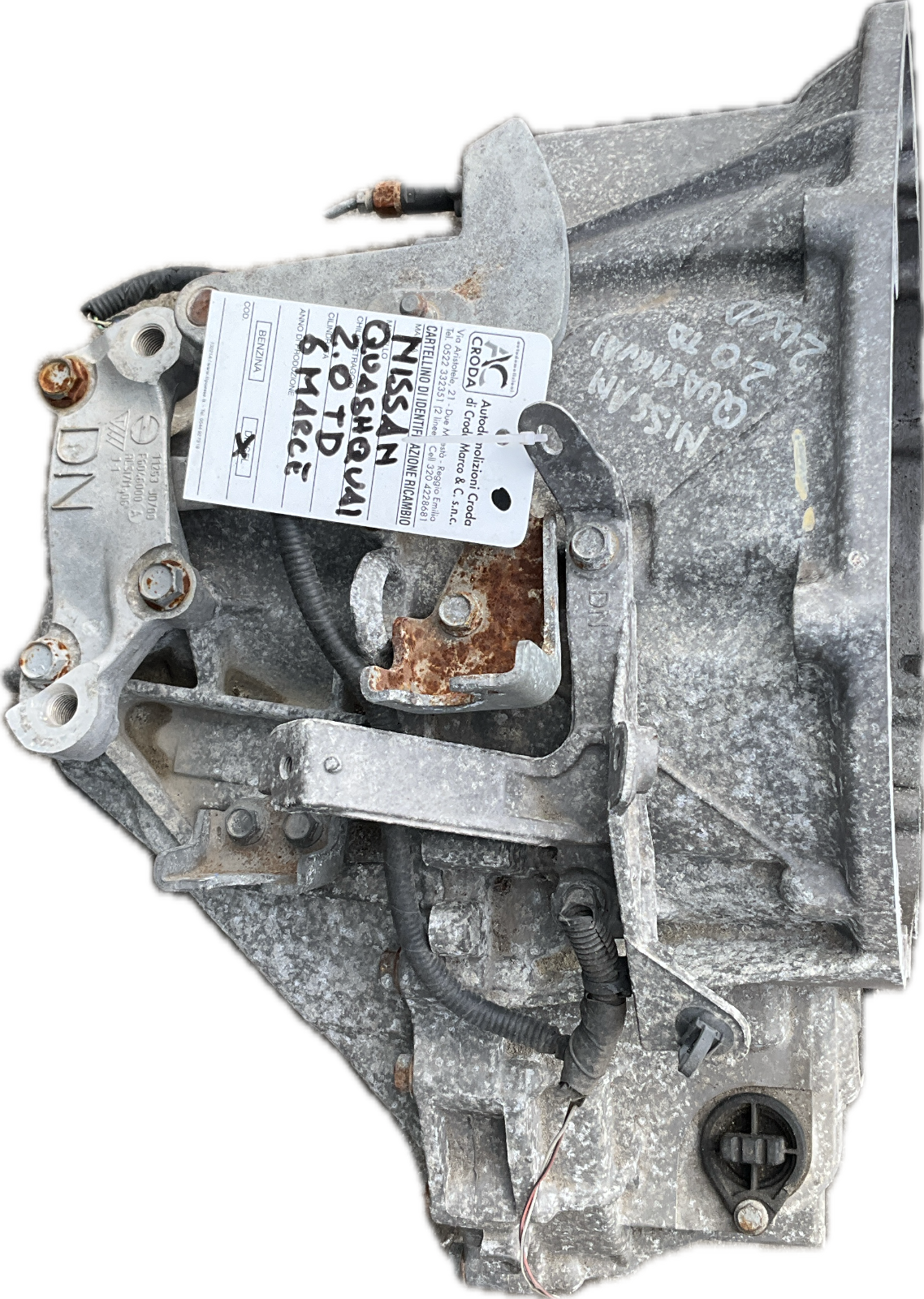 Cambio manuale per modello NISSAN QASHQAI 2.0 TD 2WD 6 MARCE ricambio usato