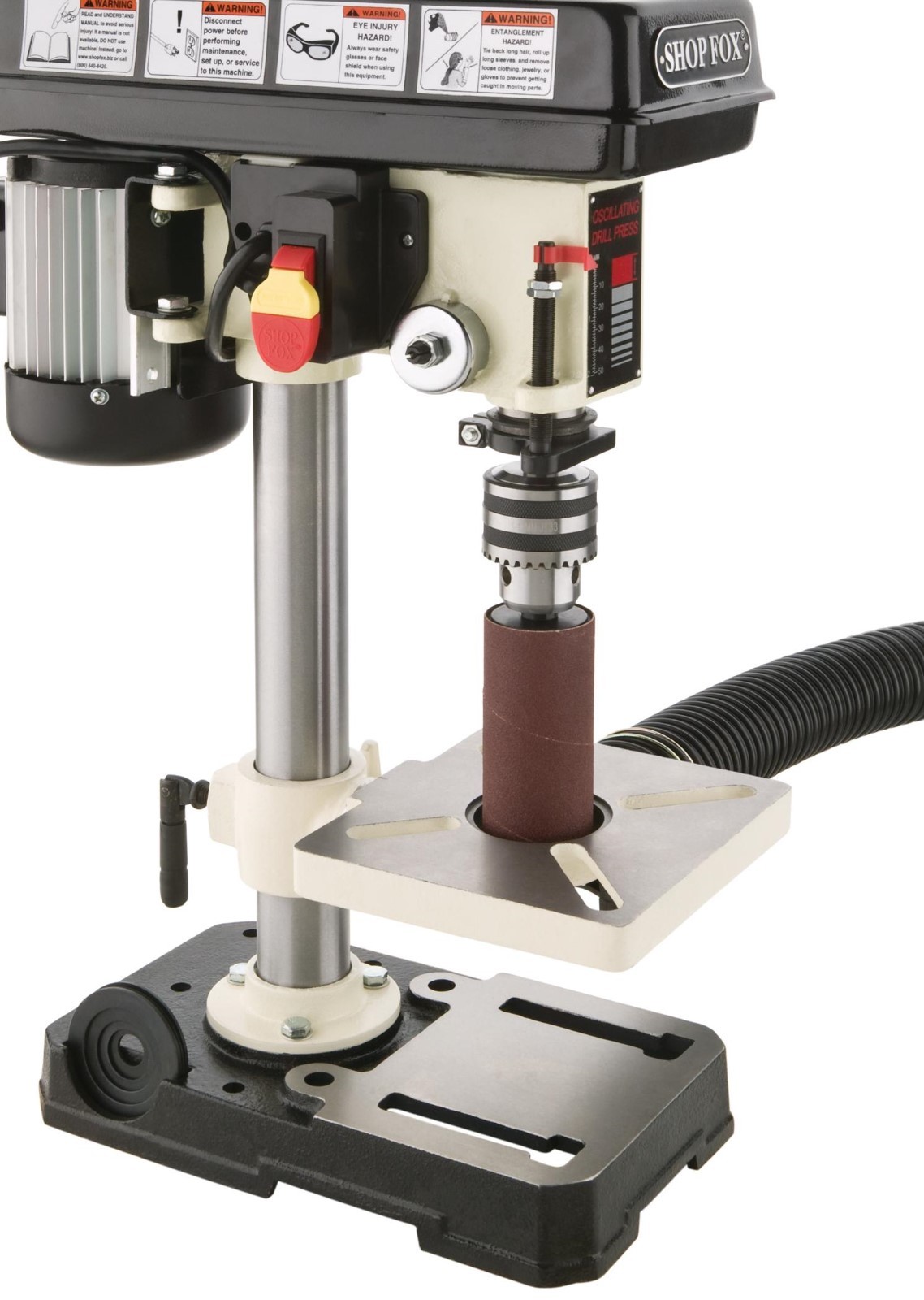 Drill Press Bench Top Oscillating Drilling Wood Metal Machine Machining Garage