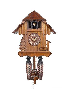 HerrZeit by Adolf Herr Quartz Cuckoo Clock - The Log House AH 22 QM