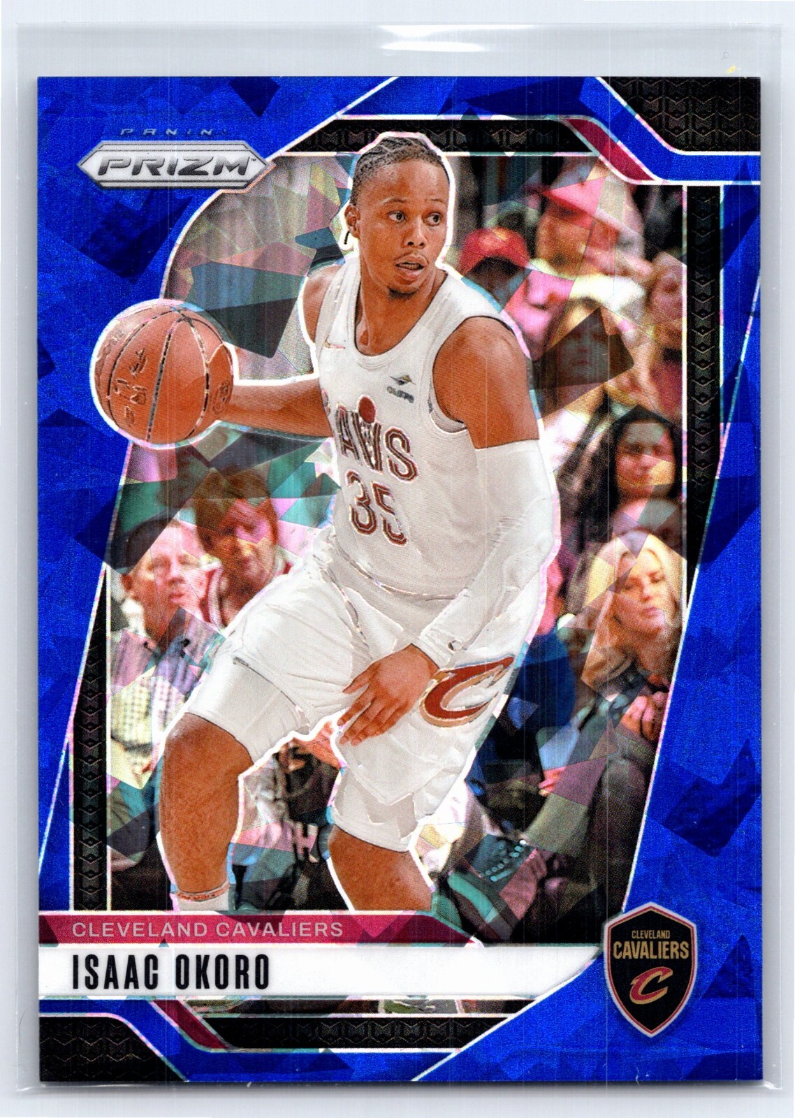 2024 Panini Prizm - Isaac Okoro Blue Ice Prizm 92/125