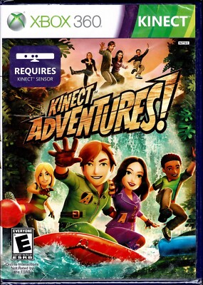 Kinect Adventures Xbox 360 New Explore The World And Beyond Multiplayer