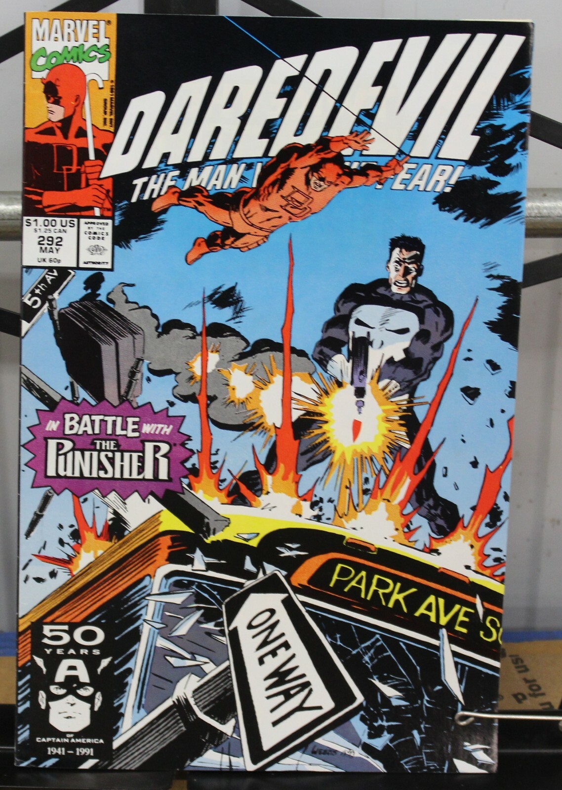 Daredevil the Man Without Fear! Marvel Comics NO. 292 May | eBay