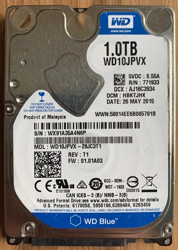 1TB HDD　まとめ売り Amazon | MaxDigitalData 1TB 5400RPM 64MB キャッシュ(7mm