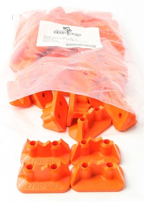 STUD BOY SUPER-LITE PRO SERIES SINGLE BACKERS .75/" 24//PK ORANGE 2513-P1-ORG